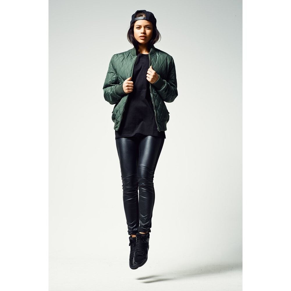 

Парка Urban Classics Diamond Nylon, зеленый