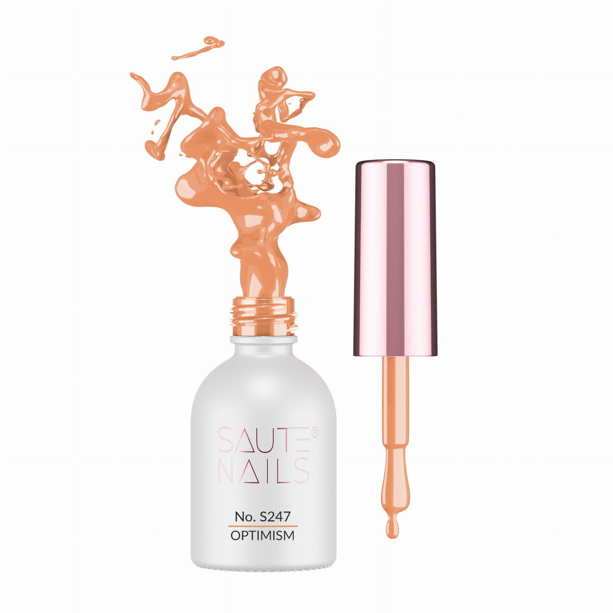 

SAUTE NAILS Гибридный лак S247 ОПТИМИЗМ - 8мл
