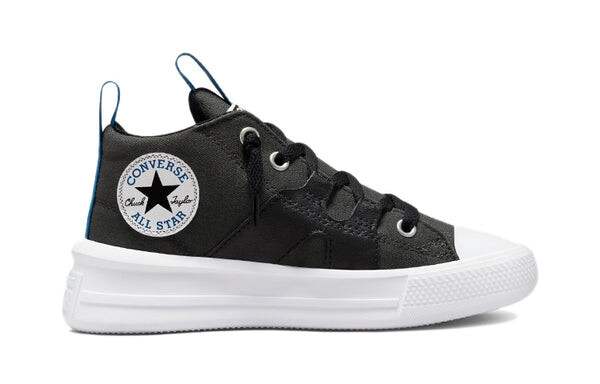 Кроссовки chuck taylor all star ultra color pop easy-on mid top 'black' Converse, черный — фото 2
