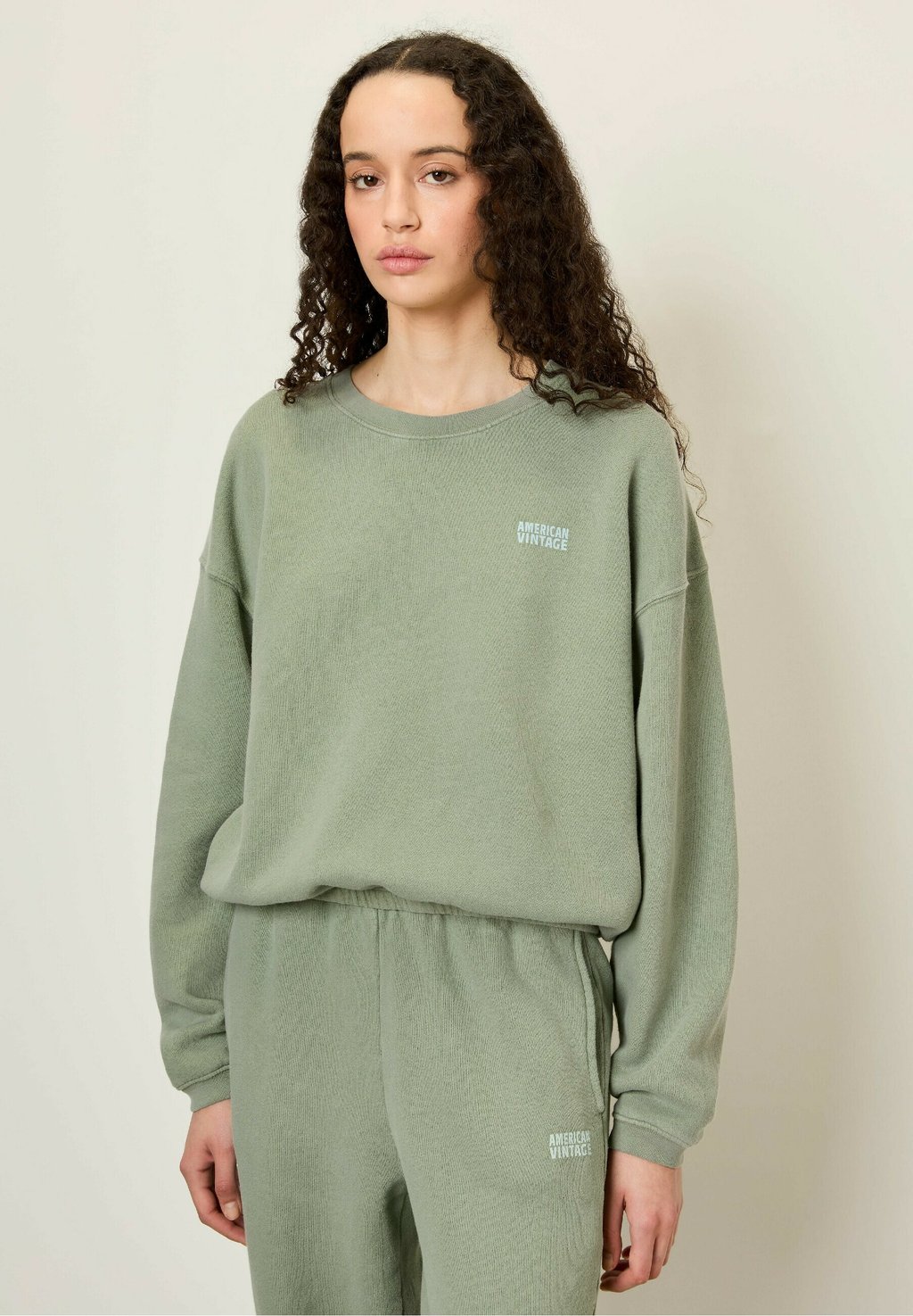 

Толстовка IZUBIRD American Vintage, светло-зеленый