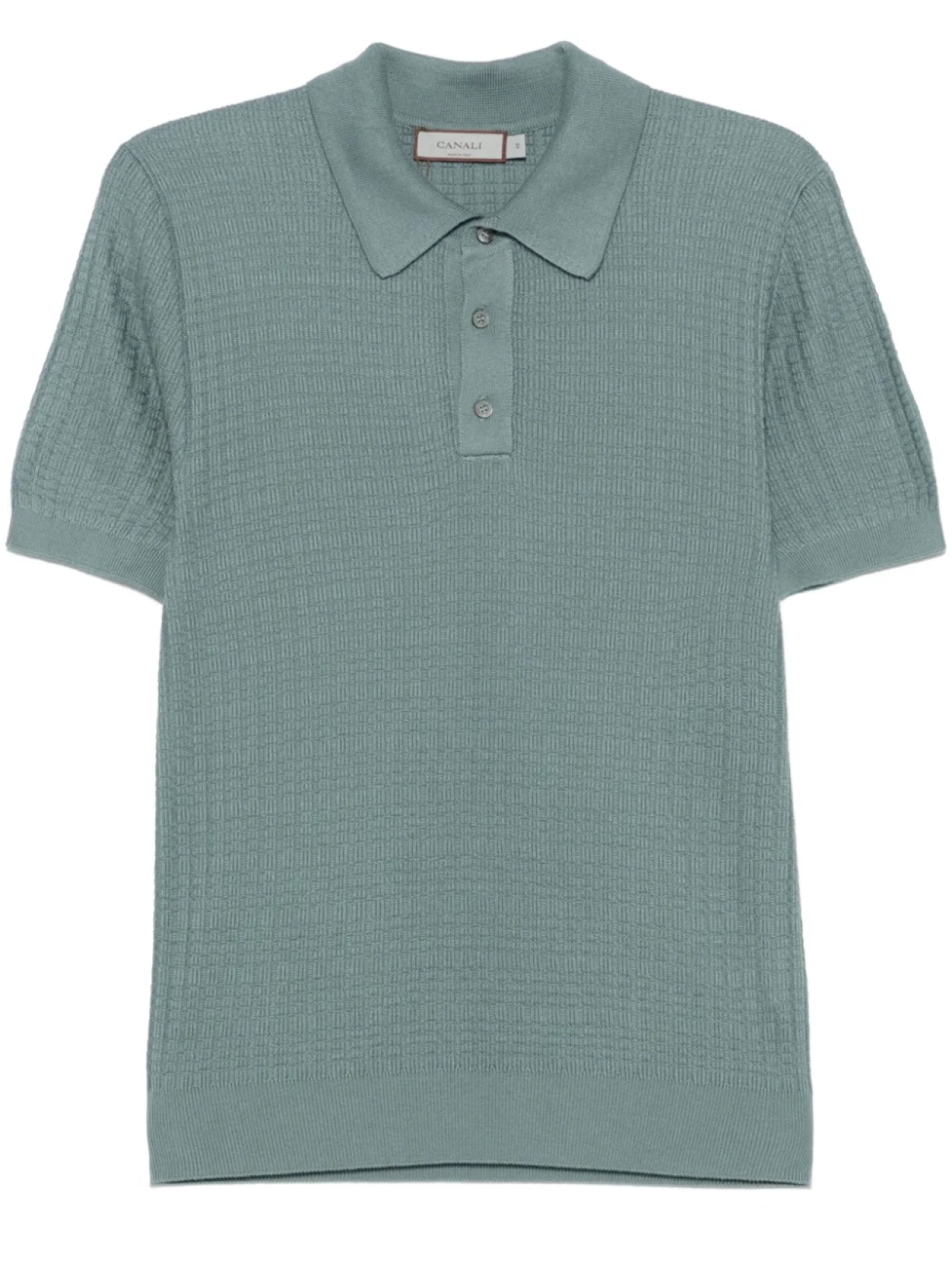 

Canali трикотажная рубашка поло, зеленый