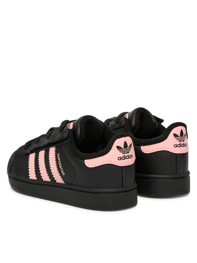 Adidas Кроссовки Superstar II Cf El I JP9470, черный — фото 3