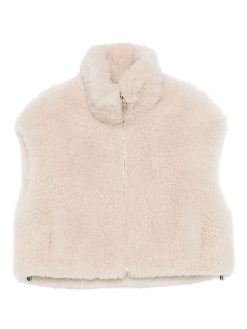 

Жилет с высоким воротником Liska, бежевый