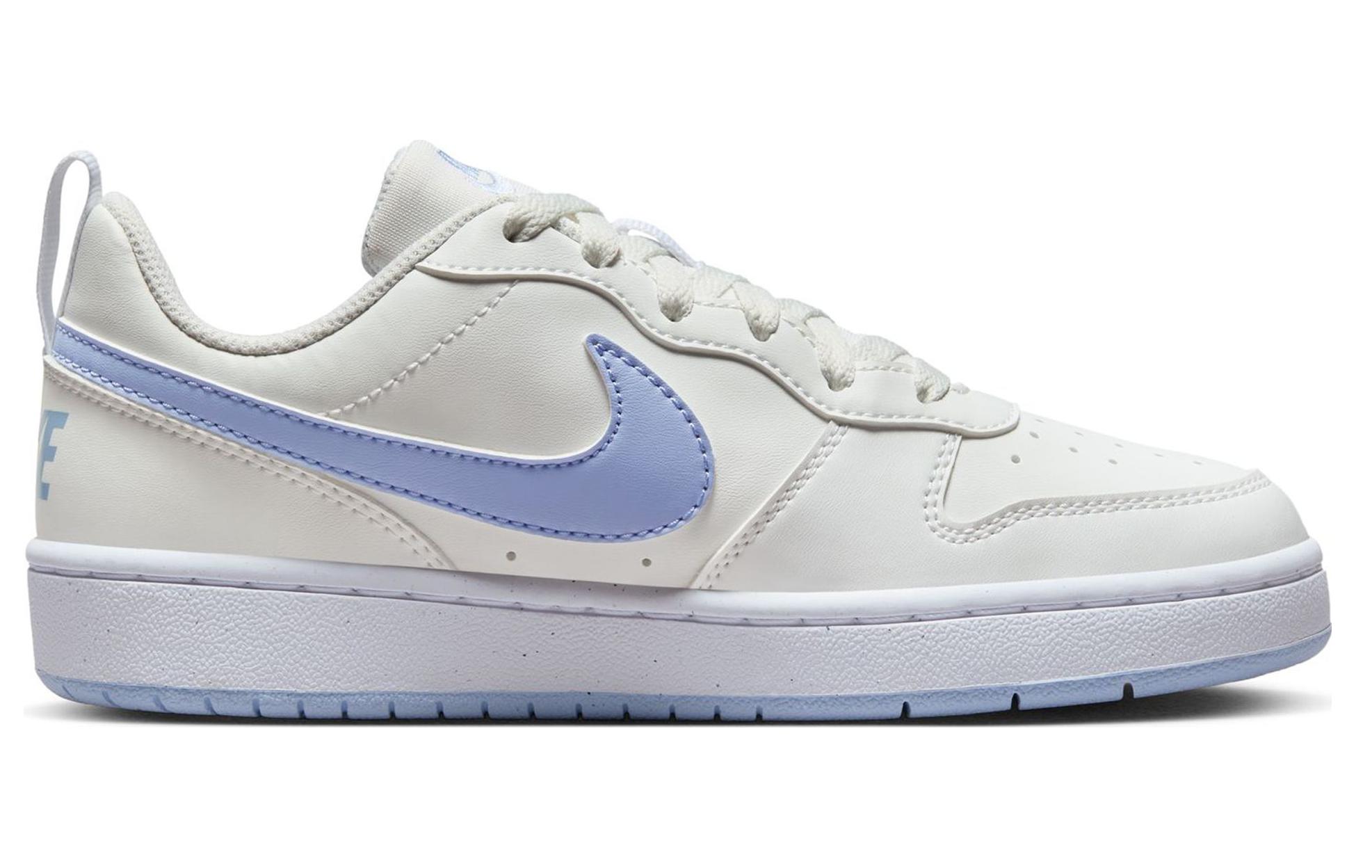 Nike Court Borough Low Recraft GS 'Summit White Cobalt Bliss', Горный Белый/Безумный СИАЗА Синий — фото 4