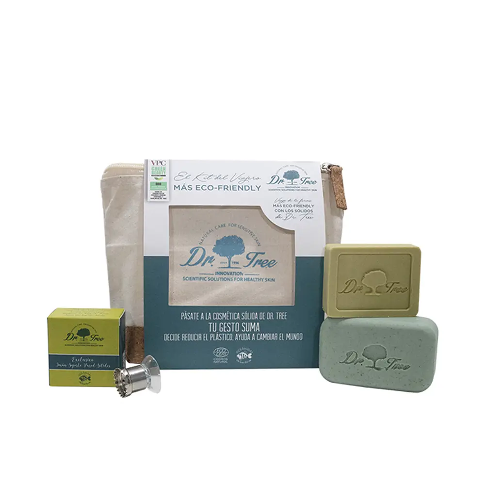 

Шампунь Champú y gel sólidos piel sensible estuche Dr. Tree, 4 шт.