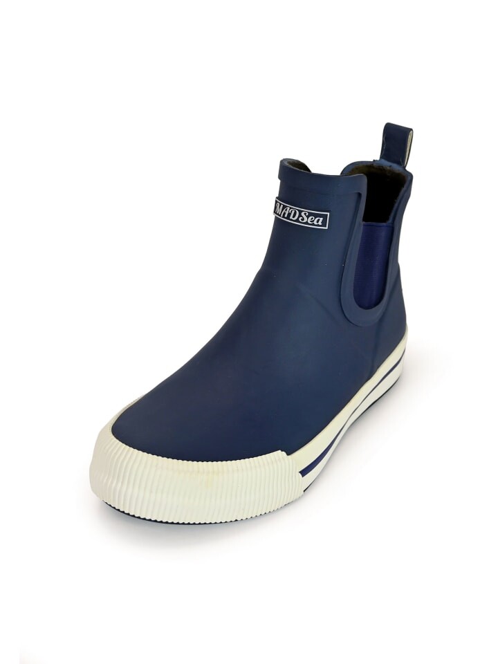 Резиновые сапоги MADSea, цвет dunkelblau/weiß