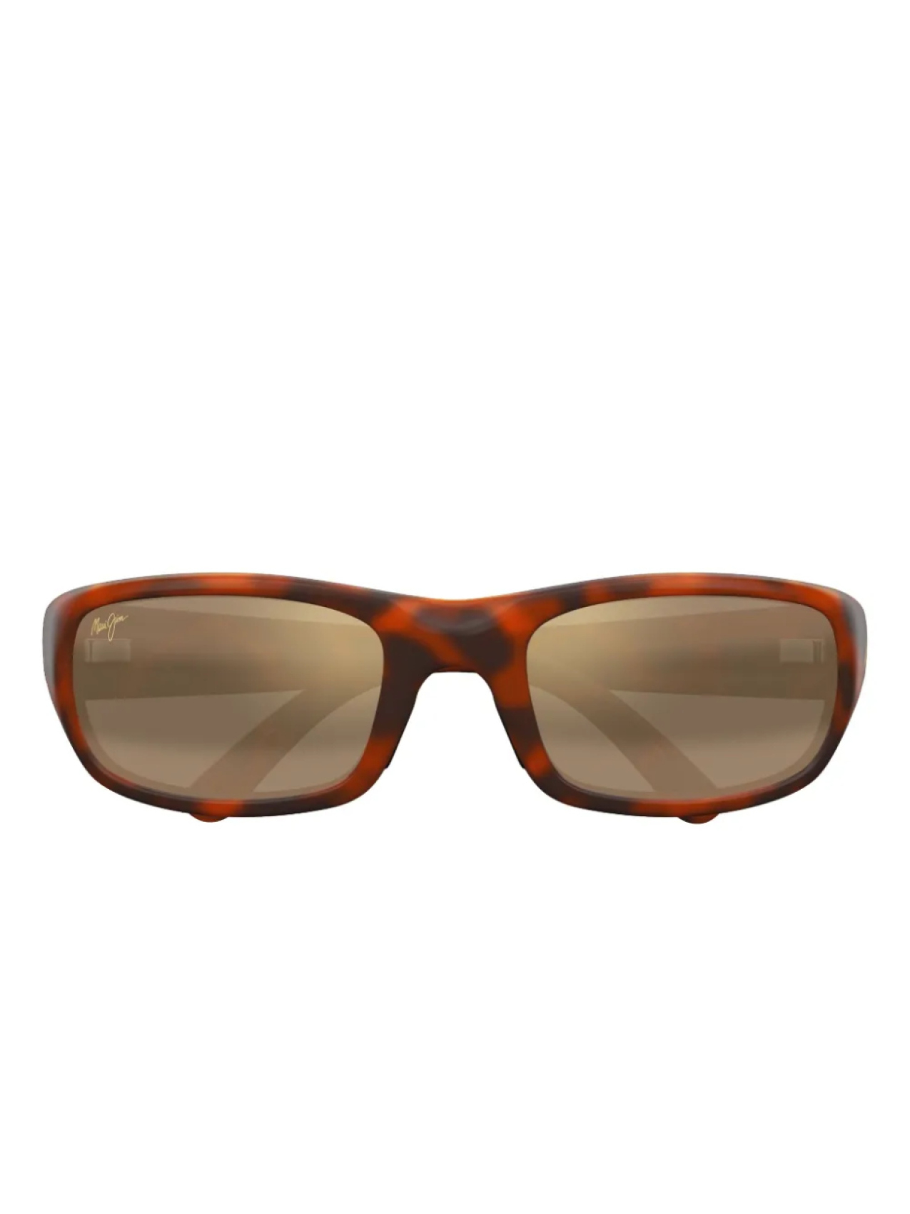 

Солнцезащитные очки Maui Jim в прямоугольной оправе, коричневый