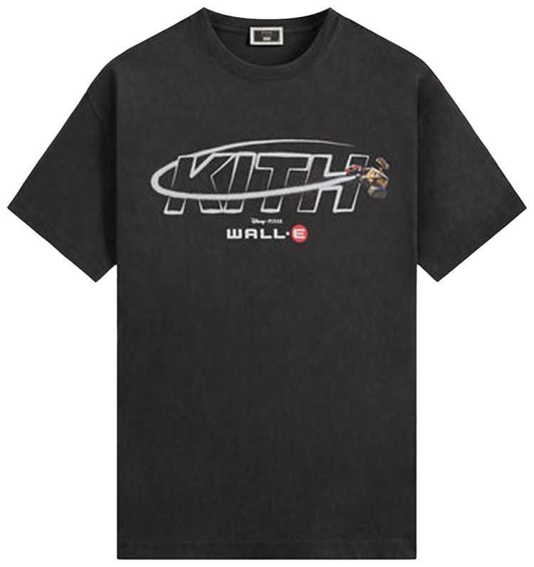 

Винтажная футболка Kith x Disney для Pixar Wall-E Orbit, цвет, черный