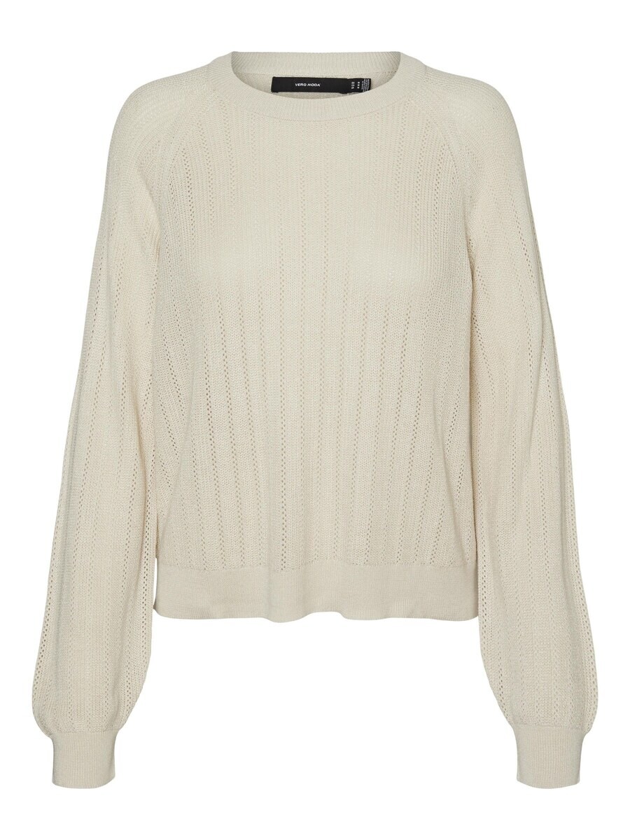 

Тонкий вязаный свитер VERO MODA Sweater VMNEWLEXSUN, кремовый