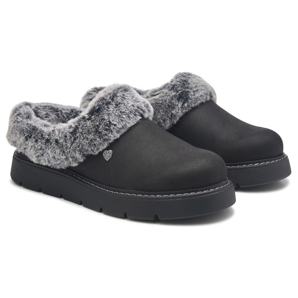 Тапочки Bobs Kiessakes Lite Vegan Skechers, черный — фото 2
