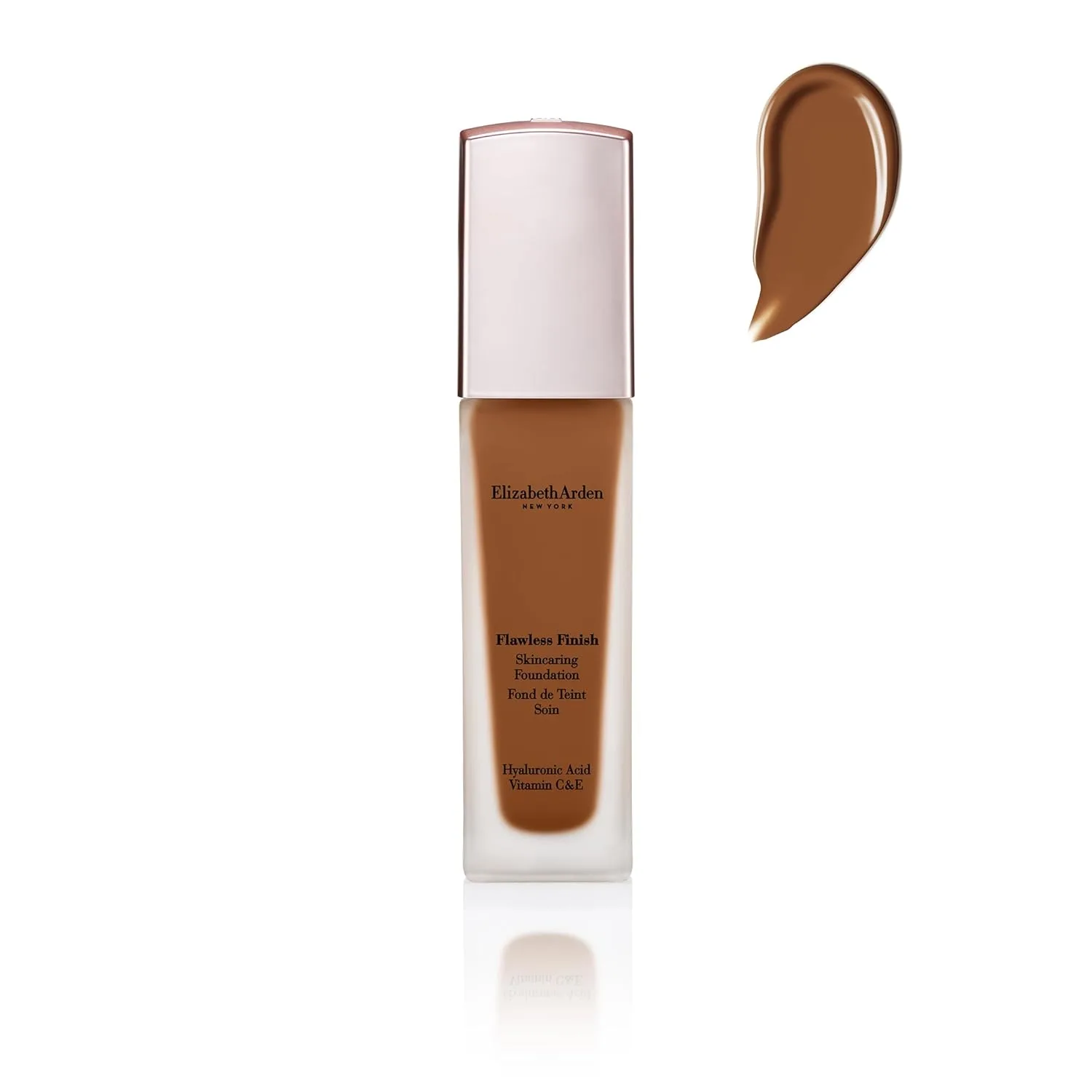 Тональный крем Elizabeth Arden Flawless Finish с гиалуроновой кислотой, витаминами C и E., 610C (Deep skin with cool red undertones)
