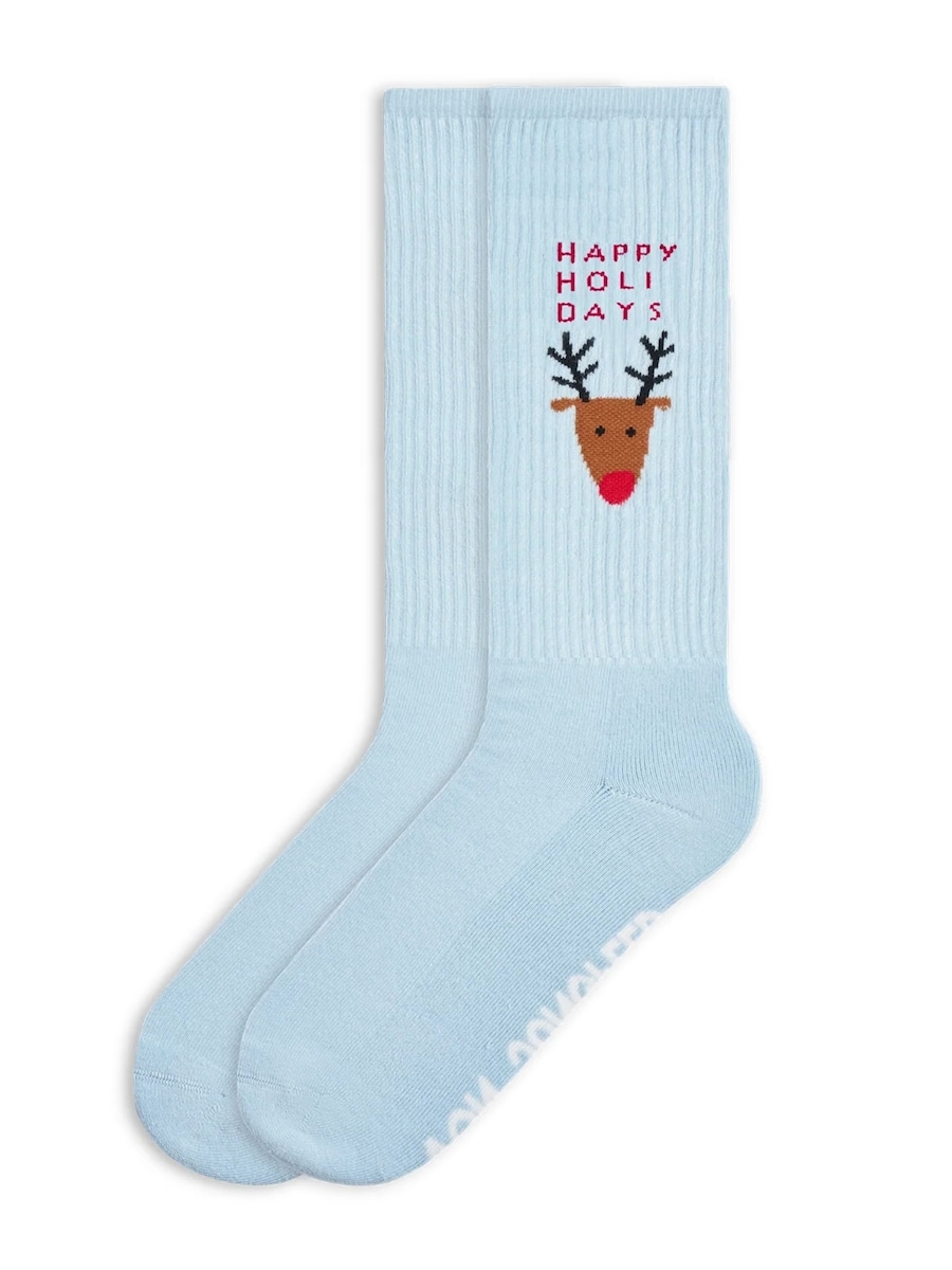 

Носки Von Jungfeld Tennis Weihnachtsmotive, светло-голубой