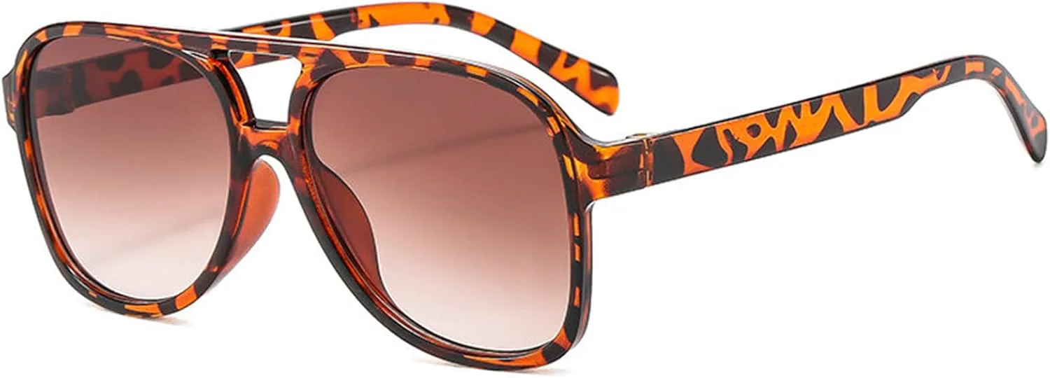 

Солнцезащитные очки Willochra Retro Pilot для женщин и мужчин, большая оправа, классический винтажный стиль 70-х годов, градиентные очки для вождения, C5