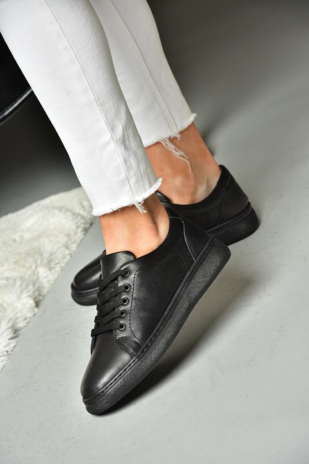 

P5554609 Черные женские кроссовки Fox Shoes, Черный, P5554609 Черные женские кроссовки Fox Shoes