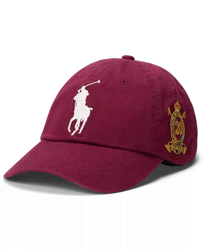 

Мужская кепка чино Polo Ralph Lauren, красный