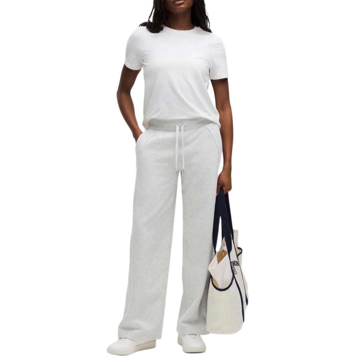 

Scuba Series Knitted Sweatpants Women's Lululemon, светло-серый