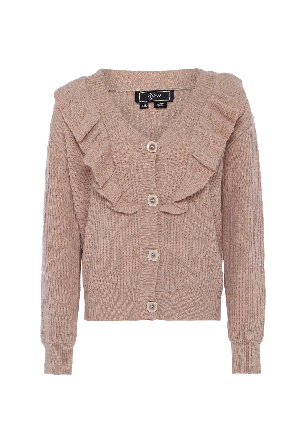 

Свитер faina Strickjacke, бежевый