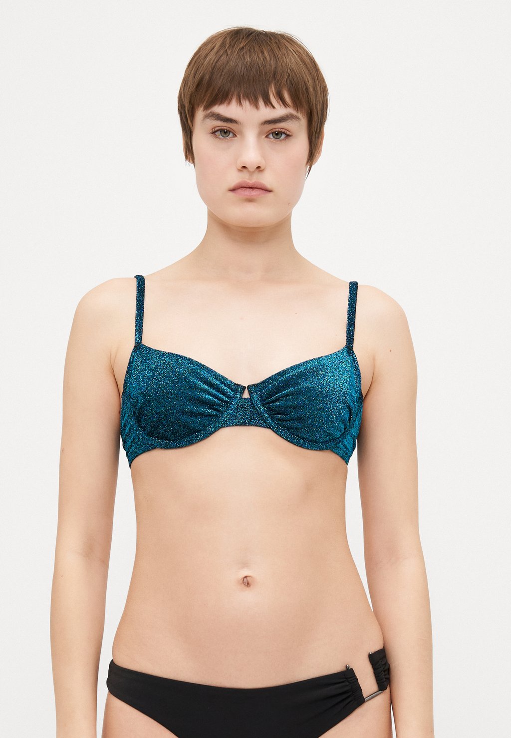 

Верх бикини SWIM WIRE SENNA Lindex, цвет Dark Aqua