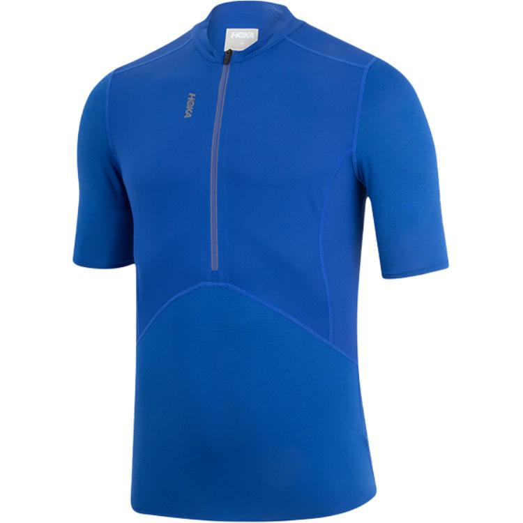 

Футболка Trail Racezip с коротким рукавом мужская HOKA ONE ONE, темно-синий