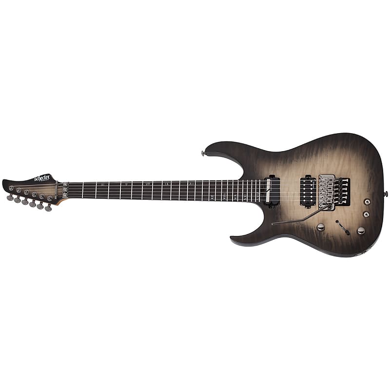 

Электрогитара Schecter Banshee Mach-6 FR S LH Ember Burst Electric Guitar Left handed Mach 6 EB Sustainiac - NEW