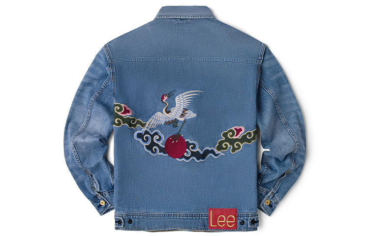 

Lee Джинсовая куртка мужская среднего синего цвета, Medium Blue