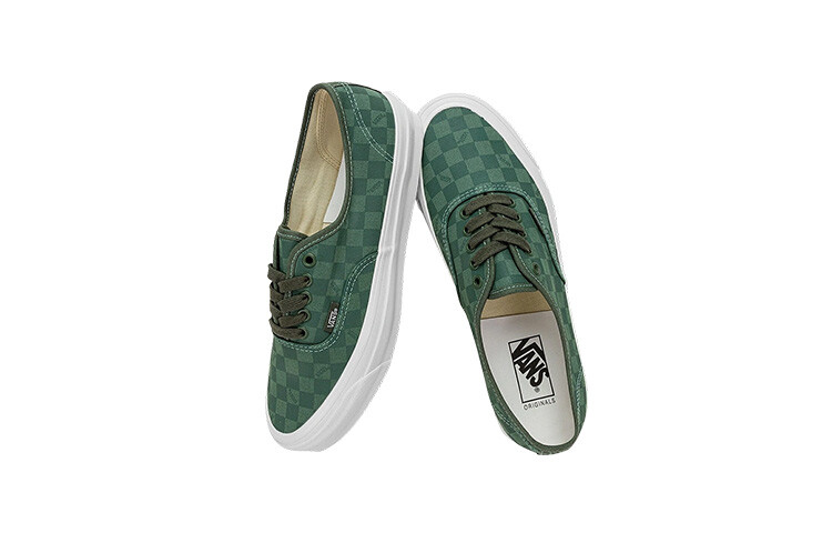 Туфли Vans Authentic Canvas унисекс, Green — фото 3