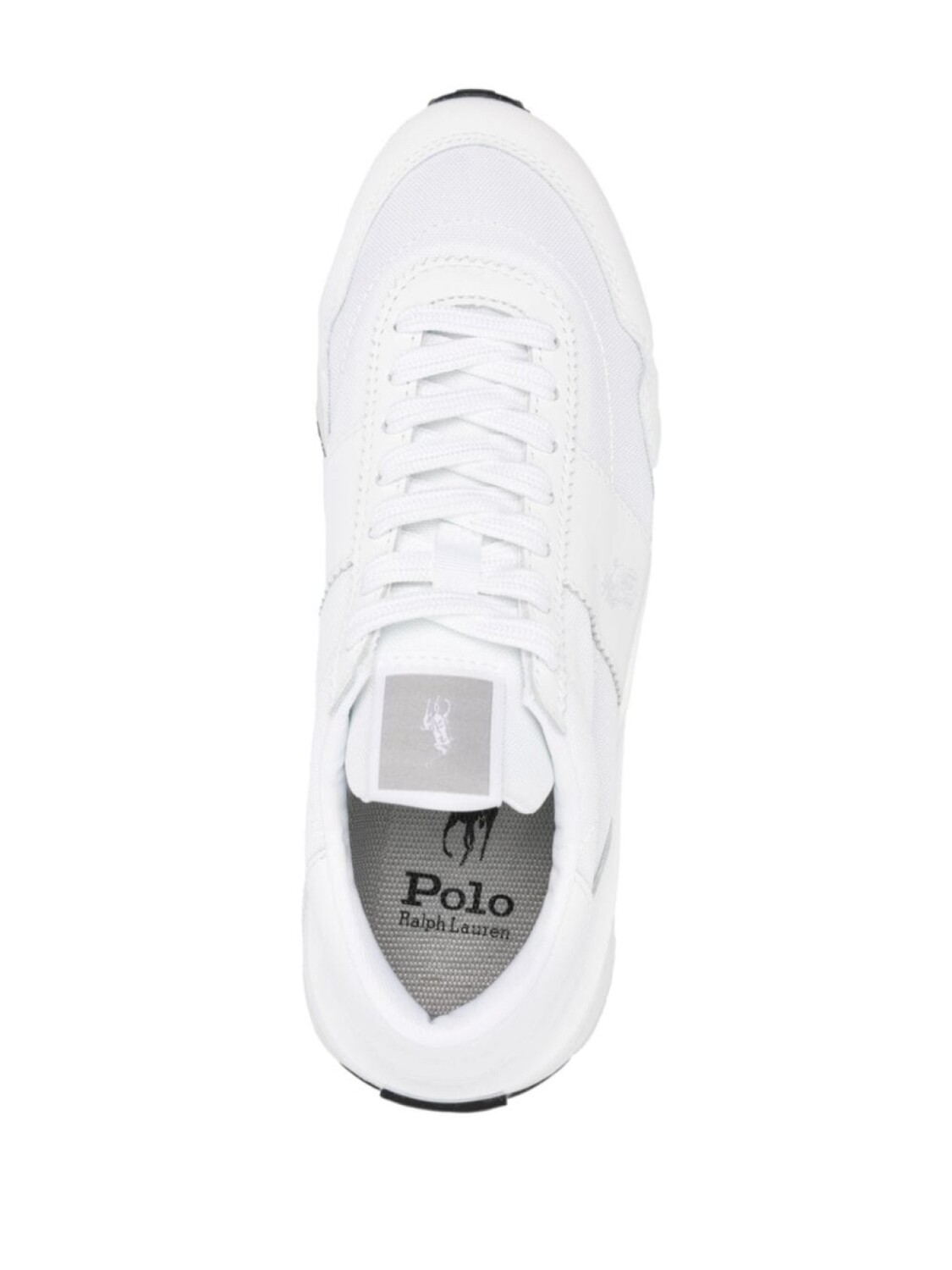 Кроссовки с вышивкой Polo Pony Polo Ralph Lauren, белый — фото 4