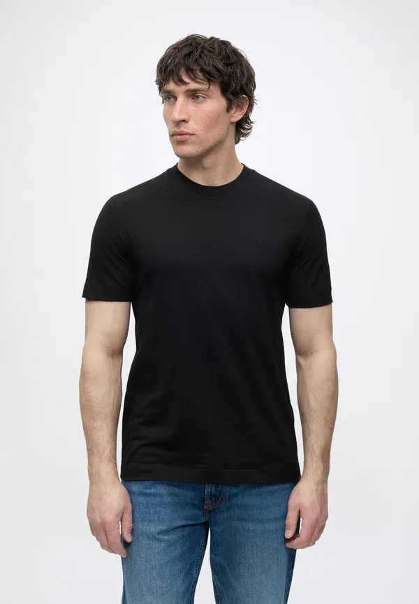 Футболка Thompson basic t-shirt Boss, черный