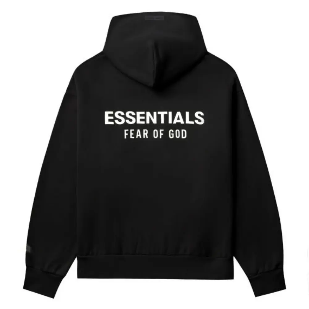 Свитшот мужской Fear Of God Essentials, черный — фото 3