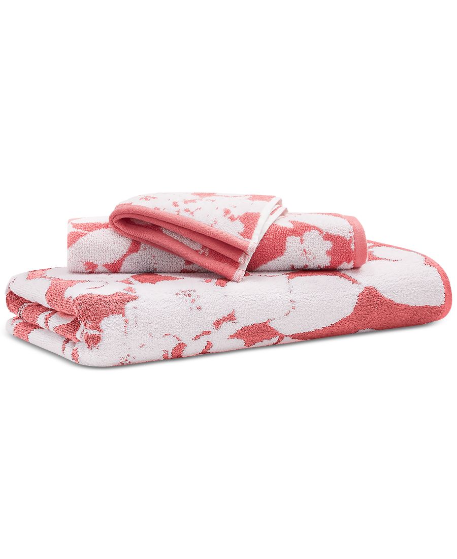 

Салфетка для умывания sanders floral из антимикробного хлопка, 13 x 13 дюймов. Lauren Ralph Lauren, Rose Red