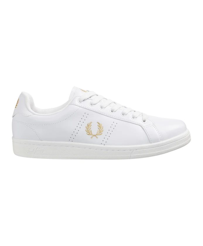 

Кожаные кроссовки классического стиля Fred Perry, белый
