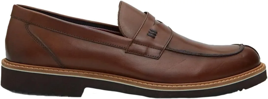 Мужские кожаные лоферы Bata: повседневные, элегантные, современные, уникальные, летние, светло-коричневый