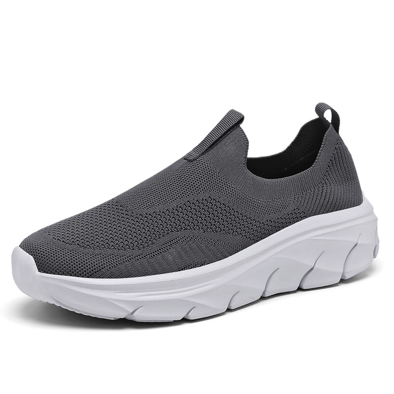 

Туфли мужские Men"s Casual Men Low-Top Kuding, цвет Black Gray