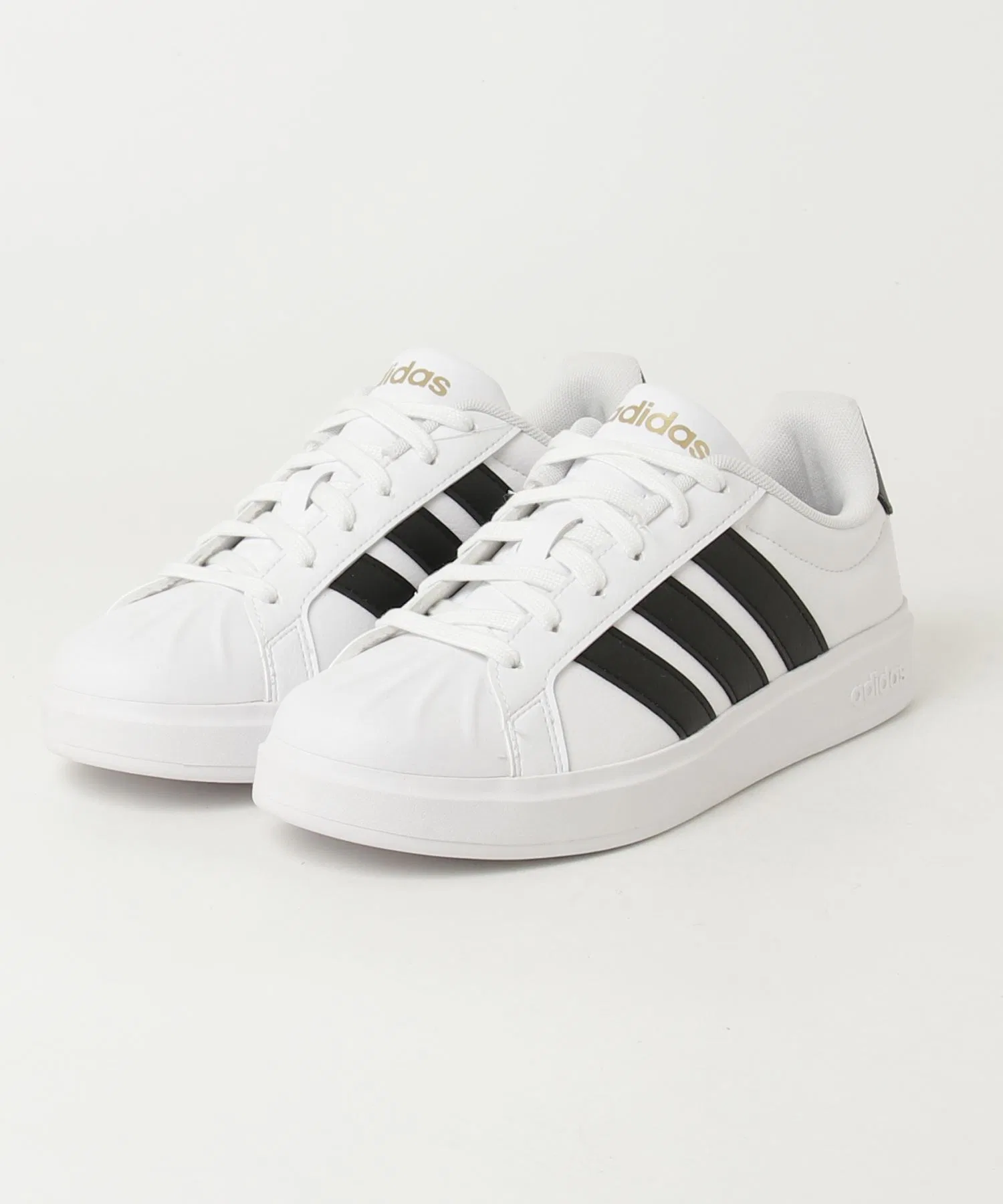 Унисекс кроссовки adidas Streetalk с логотипом чёрно-белые — фото 3