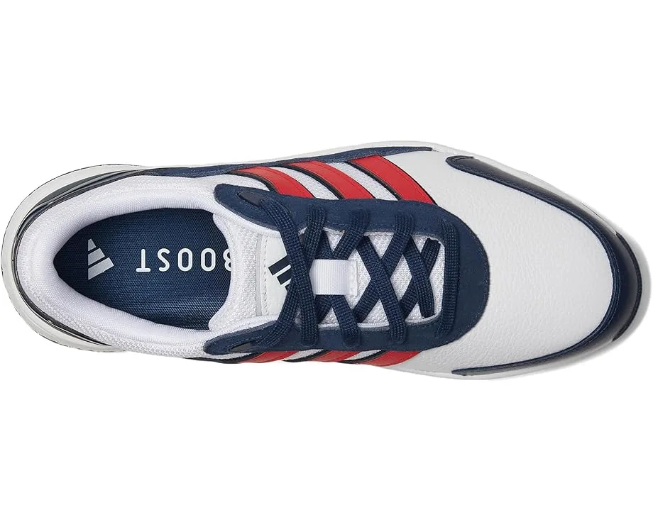 Кроссовки Adidas Golf SW 5540 Spikeless Golf Shoes, Footwear White/Pure Ruby/Collegiate Navy — фото 2