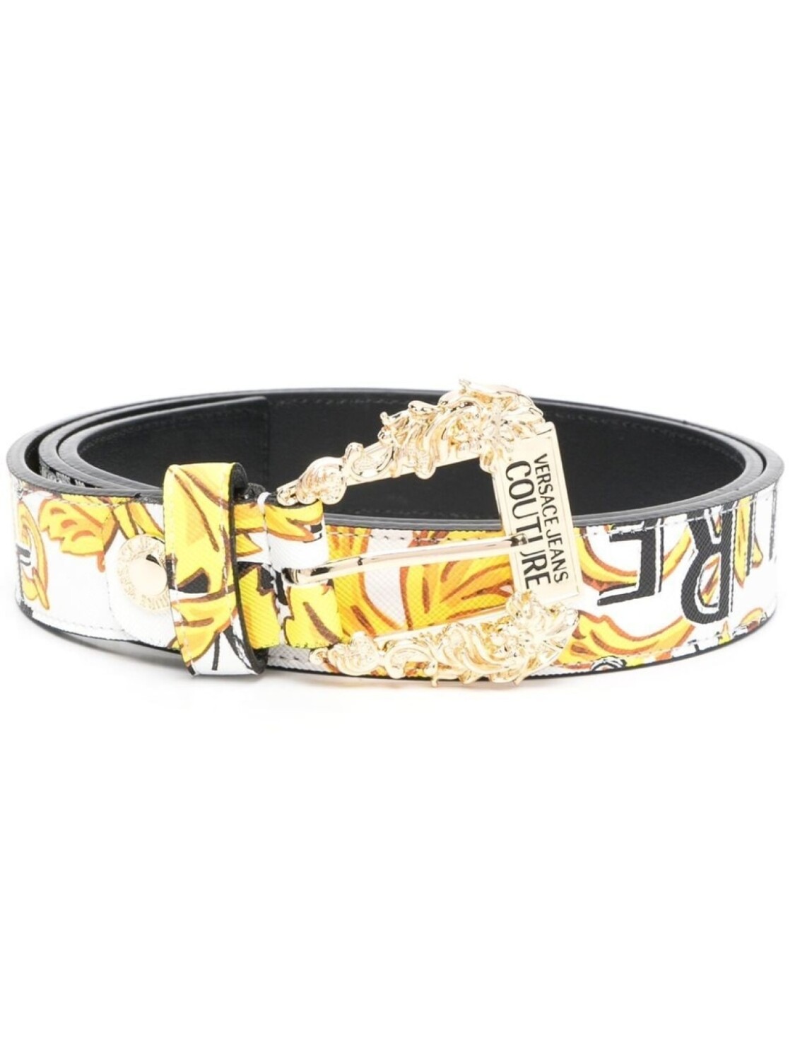 

Versace Jeans Couture ремень с логотипом, белый