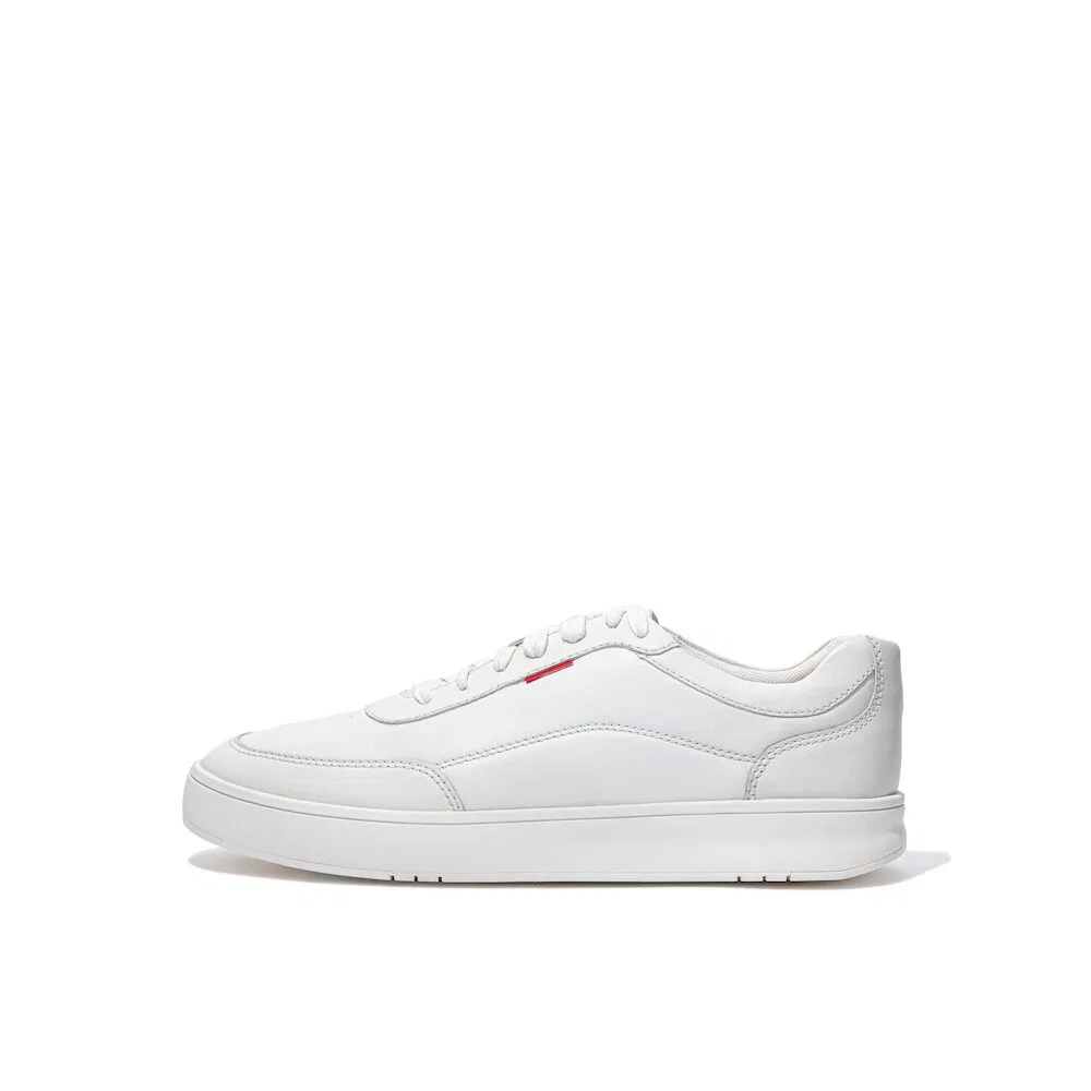 Мужские белые кожаные низкие кеды Rally X от Fitflop — фото 2