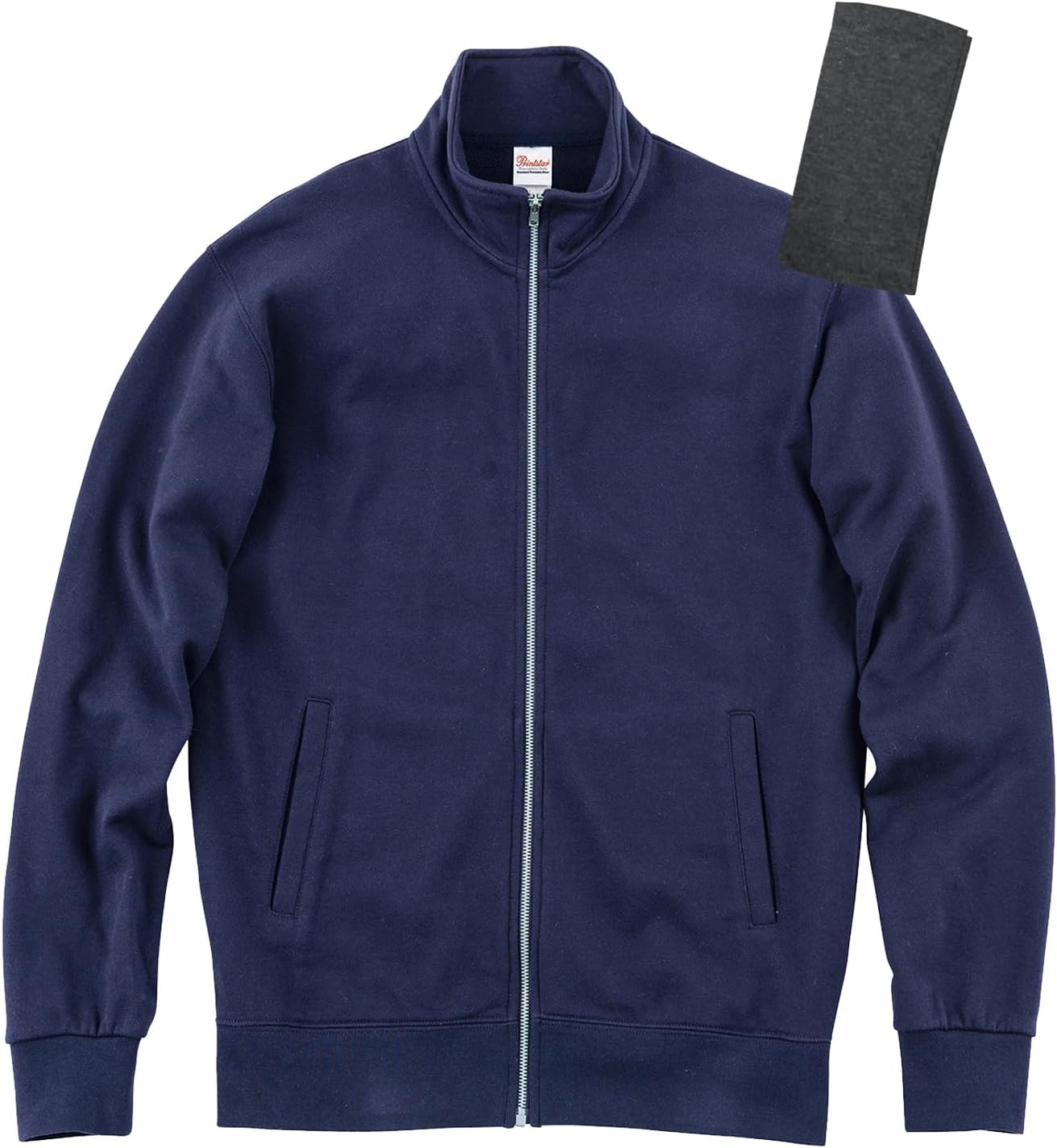 

Мужская толстовка Printstar 00190-NNJ, 273 г, флисовая подкладка, стандартная застежка-молния, темно-синий