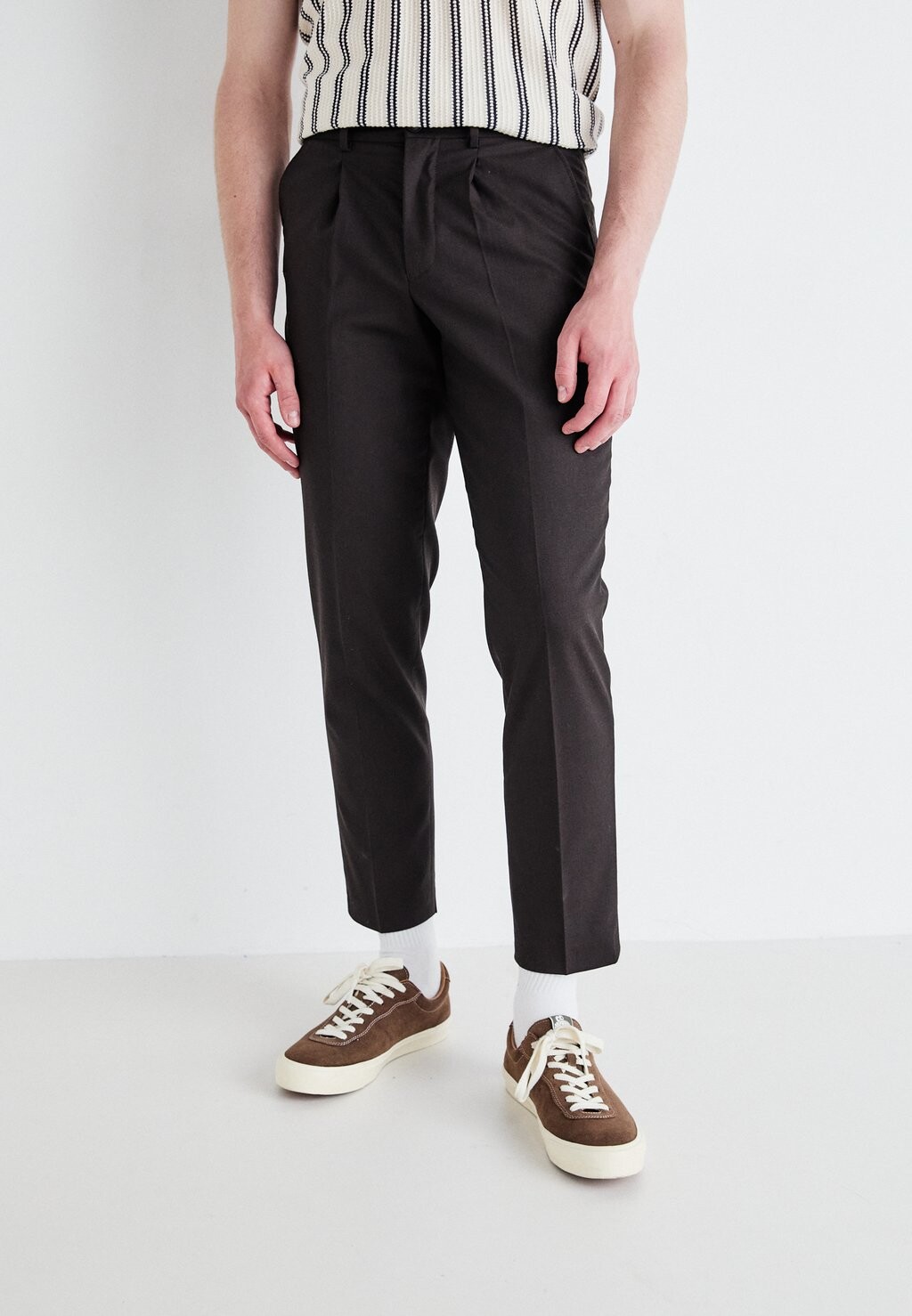 

Брюки SLHREGULARTAPERED BLAKE Selected Homme, темно-коричневый