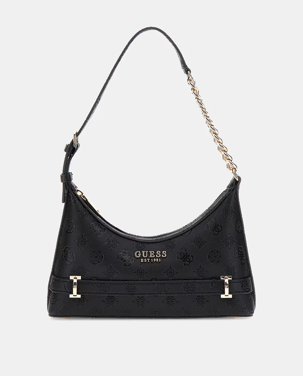 

Сумка через плечо на молнии Guess, чёрный, Черный, Сумка через плечо на молнии Guess, чёрный