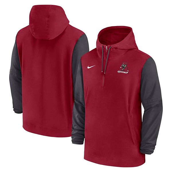 Мужская худи на молнии Alabama Crimson Tide 2024 Nike