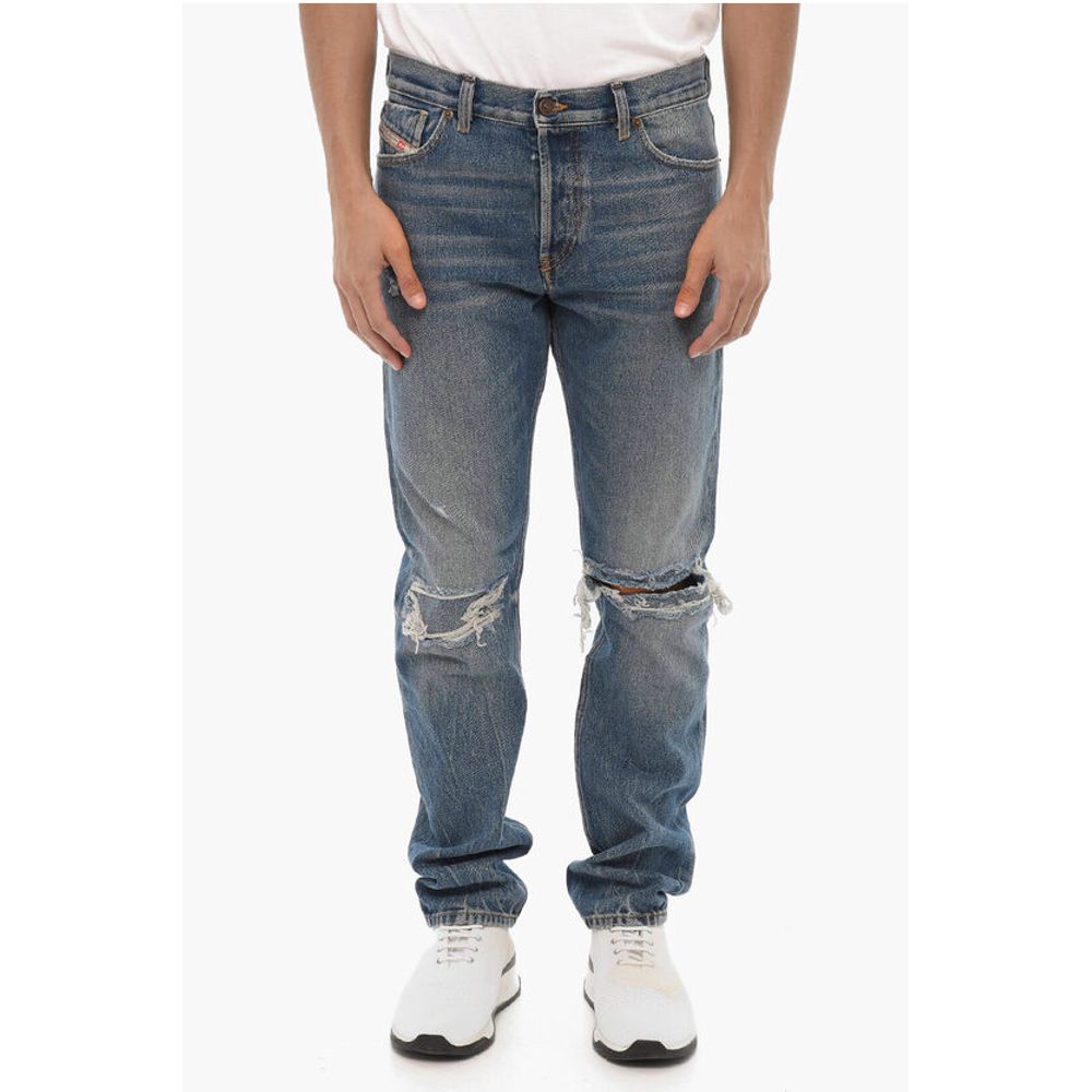 

Джинсы облегающего кроя средней талии 1995 D-SARK с потертостями 18 см Diesel, Blue