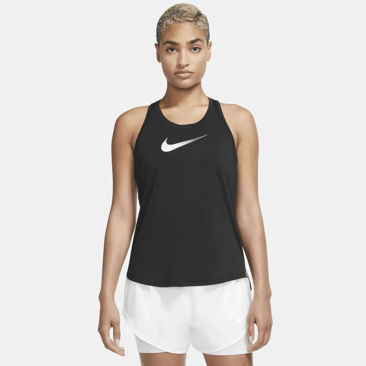

Беговая футболка Nike "Женская майка One Dri-FIT Swoosh", черный