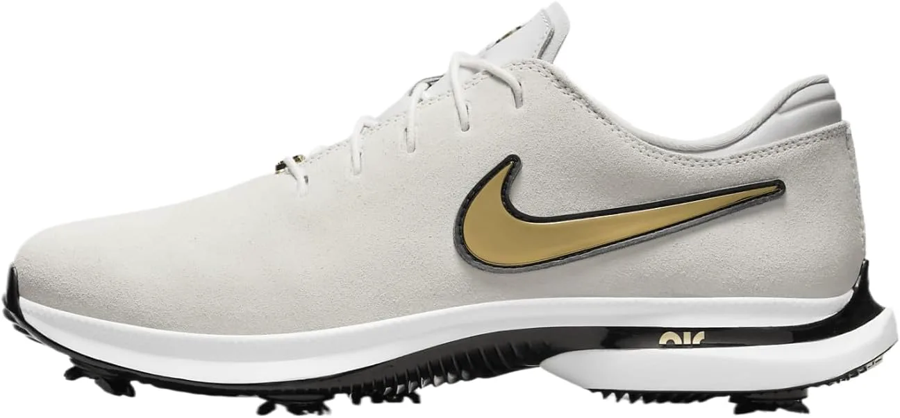 Мужские гольф-туфли Nike Air Zoom Victory Tour 3 NRG, белый/металлик серебристый/черный/металлик золотой