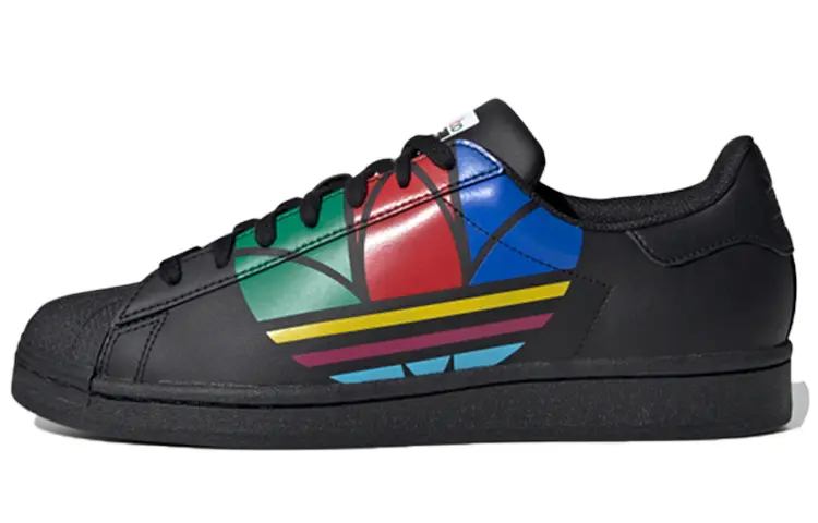 

Кроссовки Adidas Originals Superstar Pure 'Colorful Trefoil - Core Black', Серый, Кроссовки Adidas Originals Superstar Pure 'Colorful Trefoil - Core Black'