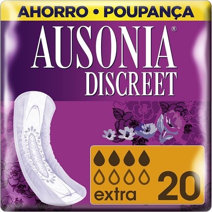 

Прокладки Ausonia Discreet для лечения недержания, дополнительные 20 шт.
