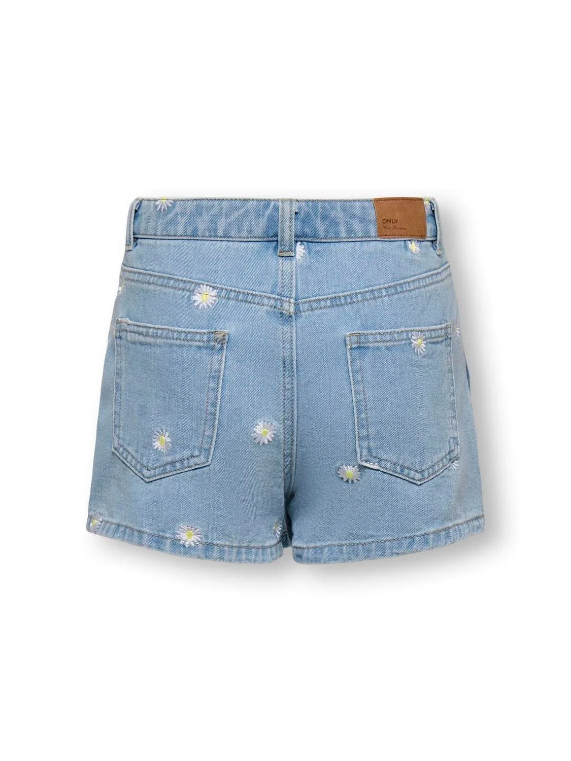 Шорты-юбка с вышивкой KIDS ONLY, light blue denim — фото 3