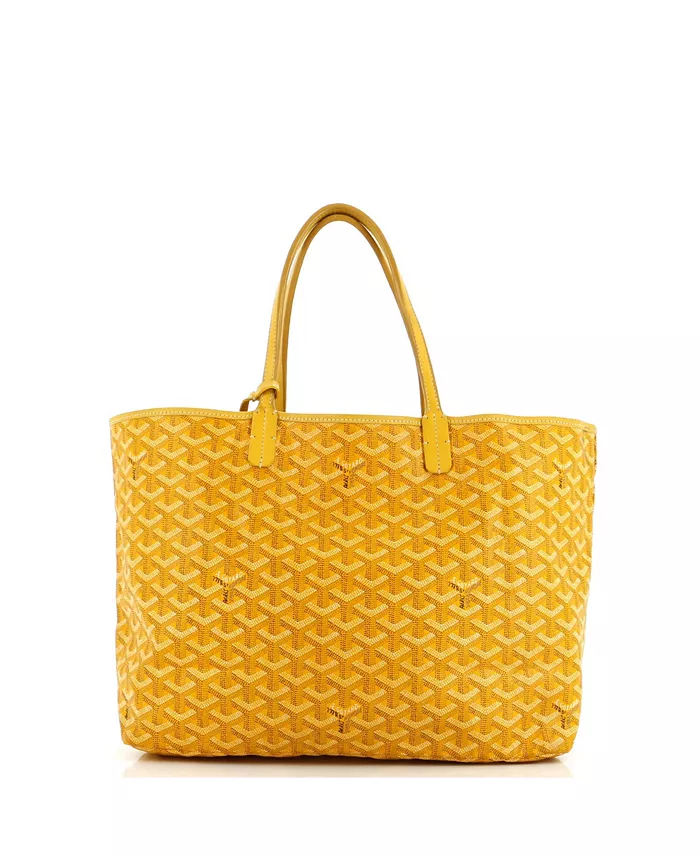 

Сумка-тоут PM Saint Louis из лакированного холста Pre-Owned Goyard, желтый