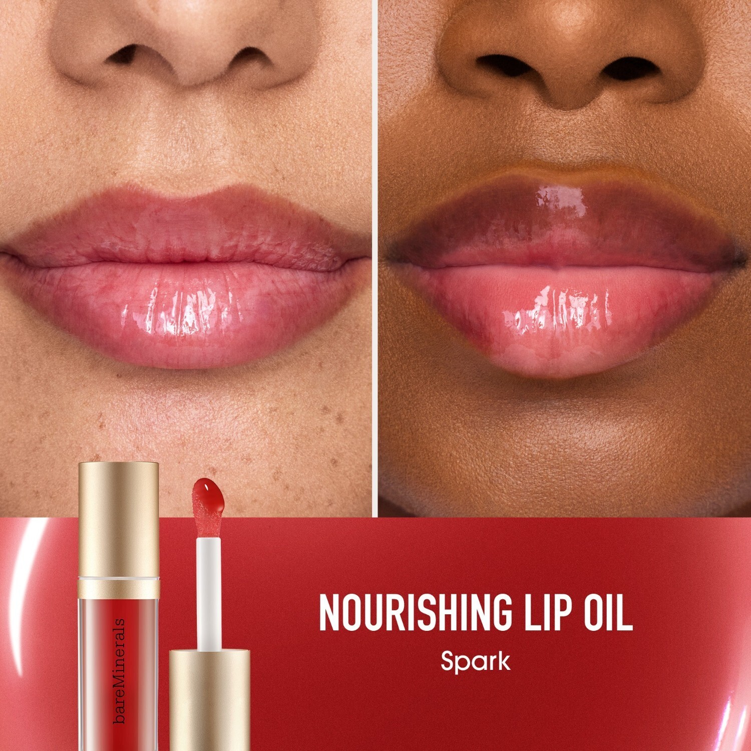Бальзам для губ bareMinerals — Масло для губ nourishing lip oil , spark, объем, 3.8 мл — фото 3