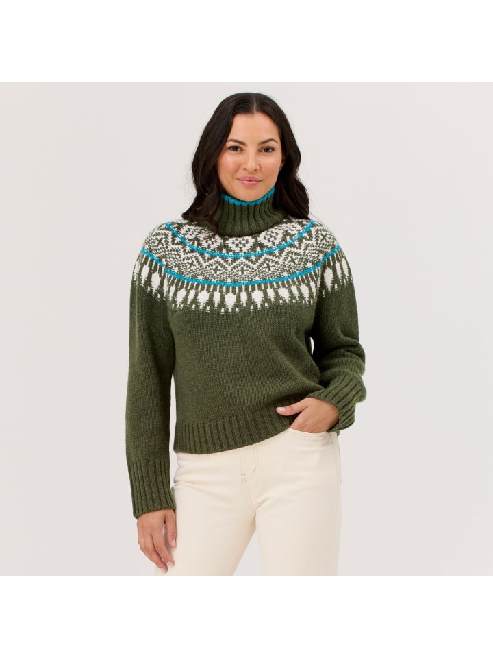 

Krimson Klover Вязаный свитер Хелена, цвет охотничий